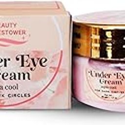 Beauty Bestowe || Under Eye Cream for Dark Circles Removal Women/Men Gel based, Organic, Natural, Rich, Anti-Puffy, Wrinkle Care & Glow (Model 02)-16