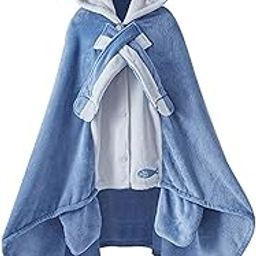 Wearable Throw Blanket Wrap Warm Hooded Fleece Blanket Hooded Blanket Poncho-image-31