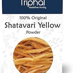 TRIPHAL Shatavari Churna - 100g | Organic Yellow Shatavari Root Powder For Hormonal Balance & Reproductive Health | Natural & Pure | Suitable For Men and Women-image-28