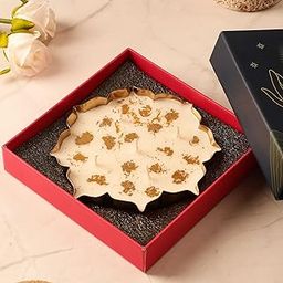 AuraDecor Lotus Candle Gift Set - Scented Floral Urli Candles Set of 1 for Gifting & Home Decor (Oudh & Vanilla)-image-24