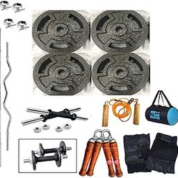 Body Maxx 40 kg Cast Iron Home Gym Set-picture-9