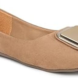 inc.5 Womens Womens Beige Casual Solid Pointed Toe Ballerinas Ballet Flat-picture-14