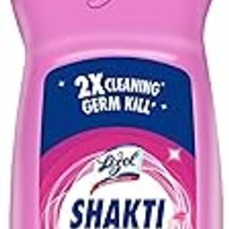 Lizol Shakti 900ml - Rose Fresh Disinfectant Floor Cleaner|Suitable For All Floor Cleaner Mops|2X better cleaning Vs Phenyl-picture-21