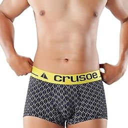 Men's Antimicrobial Super Combed Cotton Printed Trunk - Beach Boxer Pack of 1 | Breathable, Soft Stretch Cotton | Anti-Odor, Tag-Free Everyday Innerwear-picture-10