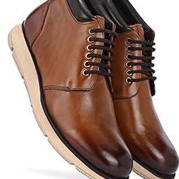 Men’s Classic Leather High-Top Boots with Cushioned Comfort and EVA Outsole Boots For Men-image-77