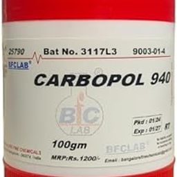 BFC CARBOPOL-940 LR - 100gm, CAS No.9003-01-4-image-11