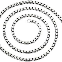 Chain For Men Stainless Steel Necklace Accessories jewellery Neck Chain for Men Gift for Boys & Boyfriend-image-13