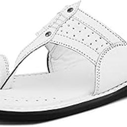 Men's Slippers | Kolhapuri Style Chappals with Soft Cushioned Footbed | Comfortable & Durable | Traditional Yet Stylish Footwear for Men (9551)-image-59