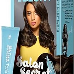 Bblunt Salon Secret High Shine Crème Hair Colour, 100g - Chocolate Dark Brown 3 (Pack Of 1) With Shine Tonic, 8ml-55