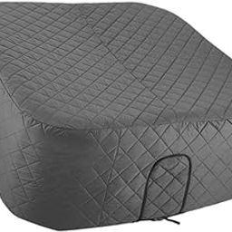 Enakshi (LABEL) Creations Hot Tub Cover Protector Sunproof Waterproof Outdoor Inflatable Bathtub Cover-image-81