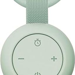 Portable Baby Sound Machine [White Noise for Babies Kids Adults][Baby Sleep Soother][12 Soothing Sounds] 15 Hours Battery Life, Registry Gift,Baby Shower,Clips on Baby Stroller.Mint-image-4