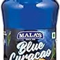 Mala's Fruit Mocktail Syrup Blue Curacao Mocktail, 750ml | Blue Lagoon | Cool Blue | For Cocktails, Syrups, Mojito, & Squash-26