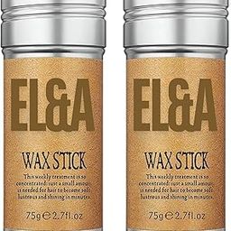 [Ear Lobe & Accessories] Hair Wax Stick – Edge Control & Flyaway Tamer for Sleek Hairstyles – Strong Hold, Non-Sticky, Long-Lasting Hair Styling Wax for Men & Women, 75g (2 Pcs)-image-19