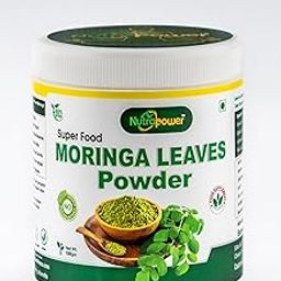 Nutrapower Moringa Powder 100gm,Natural Drumstick Leaf Powder Good for Skin, Hair Healthy Plant based Protein Powder with No Chemicals and Preservatives-image-76