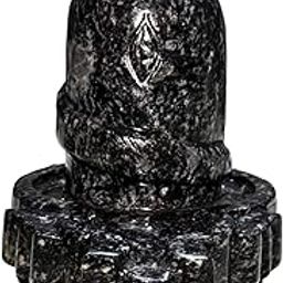 Arsty Handicrafts Black Marble Shivling for Pujan Big Size 6.5 Inch Handcrafted Shiva Lingam, Black for Home Puja Decorative Showpiece - Approx 1.5kg Big Size-image-20