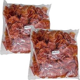 Purvi Dry Fruits Crispy Garlic Sandige | Pack of 2 (200g each) | Mangalore Special Flavorful Crackers | Fritters, Vodis, Made of Rice | For Everyday Dishes, Special Occasions-image-71