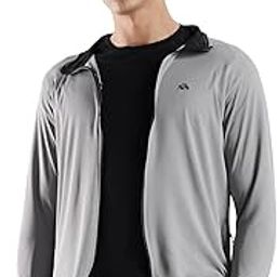 ADRO Sunscreen Jacket for Men UV Sun Advanced Protection Running Jackets For Men Biker Jackets with Zipper Sports jacket for men-image-54