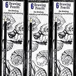 Faber-Castell Graphite 2B, 3B, 4B, 5B, 6B, 8B Pencil (Pack of 3)-image-75