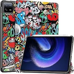 ProElite Cover for Xiaomi Mi Pad 6 Cover Case, Trifold Flip Case for Xiaomi Mi Pad 6 11 inch, Support Auto Sleep Wake, Hippy-image-75