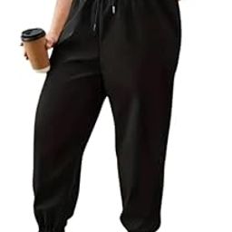 Comfy Women’s Joggers – Elastic Waist & Pocketed Track Pants for Workout & Lounge Wear-picture-54