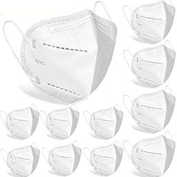 Anti Pollution N95 Reusable Unisex Face Mask, 10 Pack, 5 Layer Filtration, Ear Loop Style-picture-16