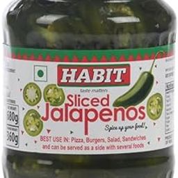 HABIT Sliced Jalapenos – 680g x Pack of 2| Pickled in Brine | Spicy & Tangy Flavor | Perfect for Nachos, Subs, Pizzas, Sandwiches & Burgers | Jalapeno pickle-image-31