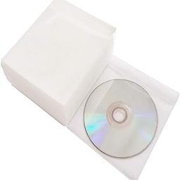 Saya 150 Pcs Classic White Cd Cover-image-10
