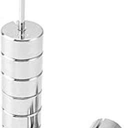 FZN Slotted Weight - IRON Chrome Plated - 10gm × 10 = 100gm || Slotted Weight Set ||-16