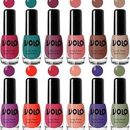 Volo Boss of Gloss Nail Polishes Set of 12 Pcs Infinite Collection(Pink, Green, Pink, Candy, Nude, Nude, Plum, Coral, Pink, Peach,Purple, Green) 60 ML-63