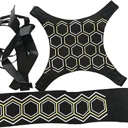 Club Bollywood®Football Kick Trainer Soccer Child Practice Adjustable Waist Belt Hexagon Printing| Team Sports | Soccer |1 Piece Soccer Kick Trainer (Without Ball)-image-12