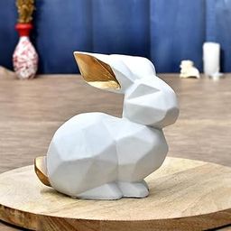 SRI Balaji Product Present Elegant Rabbit Statue for Home Decor | Stylish Figurine Showpiece for Living Room Accent & Gift Idea-image-48