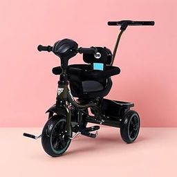 Fun Ride Kids Aster Tricycle with 360 Rotatable Seat, Parental Control Handle for 1.5 to 5 Years - Musical Trike for Kids with Safety Handle for Boys and Girls (Green)-picture-18