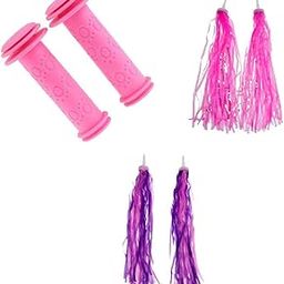 CALANDIS™ Kids Bicycle Handlebar Grip Rubber Handle Bar Grips & Streamers Tassels | Handlebar Grips Tape & Pads | Bicycle Components & Parts | Cycling-image-40