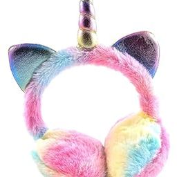 Latest Style Cute Winter & Outdoor Adjustable Ear Muffs/Ear Warmer muff Crown and Unicorn Style for Girls and Women-image-60