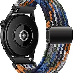 KEYSJEFF 22mm Nylon Straps Compatible With GT 3 46mm/GT 4 46mm, Watch 3 45mm/Gear S3, Sport Vivoactive 4 - Adjustable Band for Women Men (No Watch)-image-70