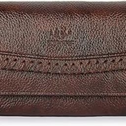 Leatherette Dark Brown Women's Wallet-35