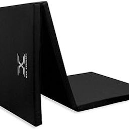 MAXSTRENGTH X Tri-Folding Mat Exercise Fitness gymnastics camping cardio training foldable yoga mattress workout non slip thick floor mat home gym sports mat-image-73