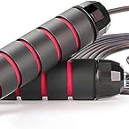 LAFILLETTE Exercise Skipping Rope with Ball Bearings Rapid Speed Jump Rope-picture-10