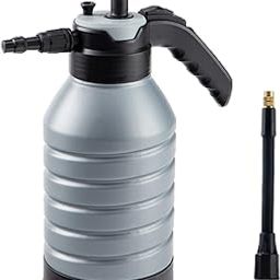 MYADDICTION Pump Pressure Water Sprayer Bottle Handheld Garden Pump Sprayer for Spraying Grey PP Rod-image-39