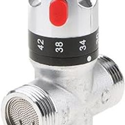 BNF®3-Way Solar Thermostatic Mixing Valve Water Heater Control Mixer #4 DN25|Collectibles|Collectibles-picture-32