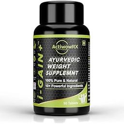 Ayurvedic Weight Gainer for Digestion & Muscle Mass i-Gain+ 90 Tablets | New & Improved Formula-21