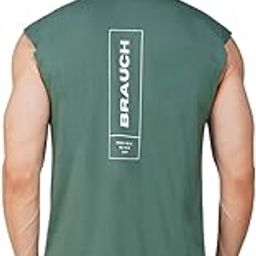 Men's Sleeveless Drop Shoulder Gym Vest | Casual Workout Tank with Never Give Up Back Print, Men Training Running Casual Sando Gym Vest-image-28
