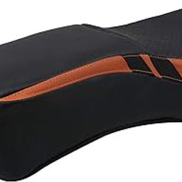 Allextreme EXRSCET PU Leather Motorcycle Bike Seat Cushion Cover Anti Skid Seat Cover Compatible for Bullet Electra 350cc and 500cc (Tan)-image-31