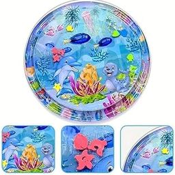 Interactive Water Mat for Cats & Dogs – Portable Pet Playmat, Cute Cartoon Design, Non-Slip Cooling Pad, Fun & Engaging Toy for Kittens, Puppies, Small Pets-92