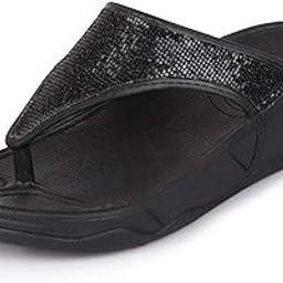 Women Flip-Flops & Slipper (Black, 7UK)-image-37