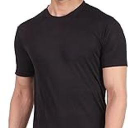 Men's Cotton Regular Fit Solid Sports Tshirt | Round Neck Tshirt | Half Sleeve Sports T-Shirt-image-49