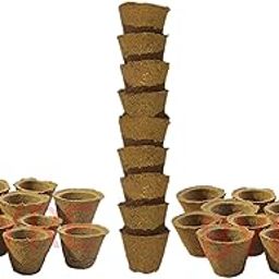 Byre Empty Cowdung Cups Panchgavya Dhuni Cups 100 pcs Suitable for Natural Your Choice Filling as Sambrani/Loban/Guggal/Camphor/Hawan samagri mega 100 Days Pack-picture-22