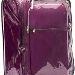 PVC Waterproof Heavy Density Luggage Protective Cover (20, Transparent)-27