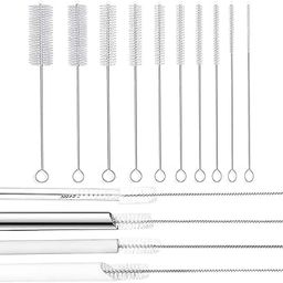 Stainless Steel & Nylon Straw Cleaning Brushes – 10 Pack, Long & Tiny Brush for Reusable Straws, Perfect for Sipper Straws & Deep Cleaning-picture-19