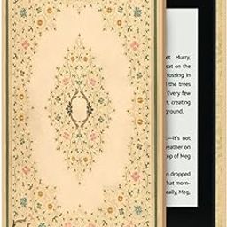 KleverCase Universal Book Cover for eReader Devices with 6 to 6.8 Inch Screen. Works with Kobo, Nook, Kindle, Kindle Paperwhite, Sony, storytel and More. (Vintage Flowers)-image-17